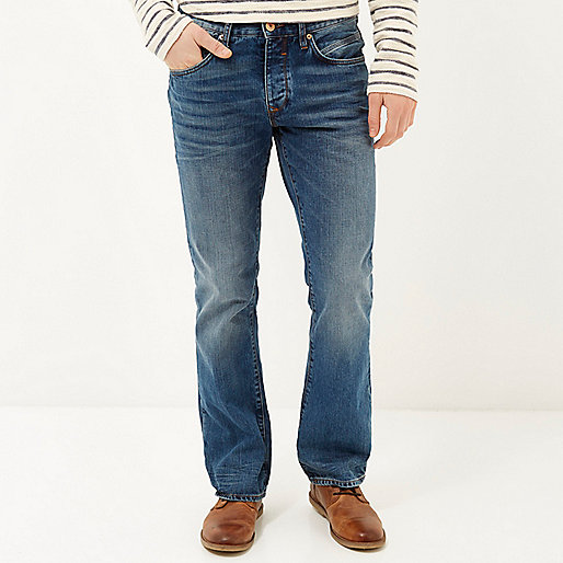 river island summer tops,jacques-vertuk Shop Mid blue wash Clint bootcut jeans men 280526 river island summer tops,jacques-vertuk Shop Mid blue wash Clint bootcut jeans men 280526