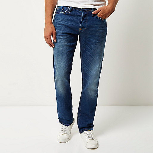 river island suits sale,jacques-vertuk Stores Mid blue wash Dean straight jeans men 294728 river island suits sale,jacques-vertuk Stores Mid blue wash Dean straight jeans men 294728