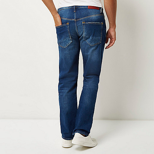 river island suits sale,jacques-vertuk Stores Mid blue wash Dean straight jeans men 294728 river island suits sale,jacques-vertuk Stores Mid blue wash Dean straight jeans men 294728