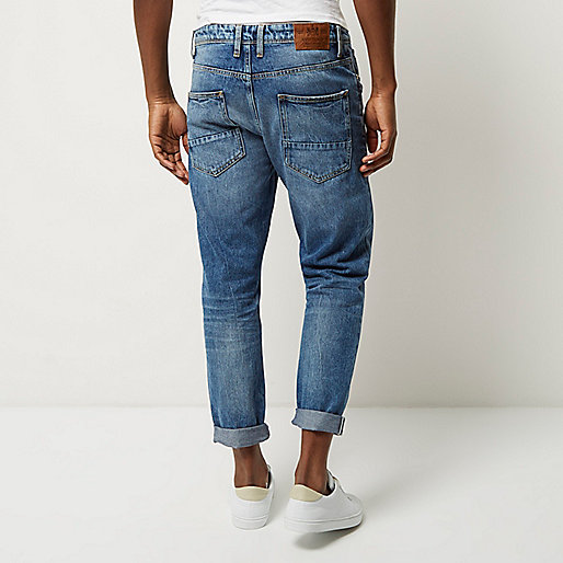ollie spray on jeans,Outfit jacques-vertuk Mid wash patchwork Jimmy slim tapered jeans Jeans Sale men ollie spray on jeans,Outfit jacques-vertuk Mid wash patchwork Jimmy slim tapered jeans Jeans Sale men