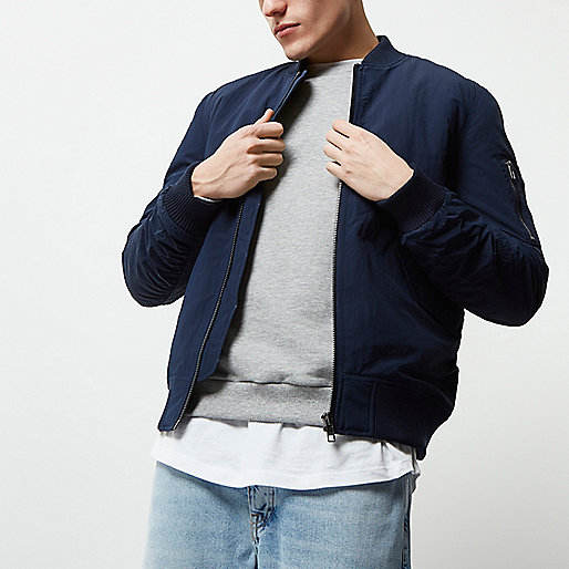 river island coats sale,jacques-vertuk UK Navy blue casual crinkle bomber jacket men 299780 river island coats sale,jacques-vertuk UK Navy blue casual crinkle bomber jacket men 299780