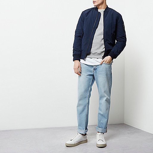 river island coats sale,jacques-vertuk UK Navy blue casual crinkle bomber jacket men 299780 river island coats sale,jacques-vertuk UK Navy blue casual crinkle bomber jacket men 299780