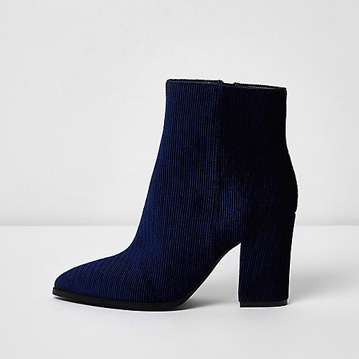 jacques-vertuk Navy corduroy block heel pointed ankle boots 707826 women Shoes / Boots Boots jacques-vertuk Navy corduroy block heel pointed ankle boots 707826 women Shoes / Boots Boots