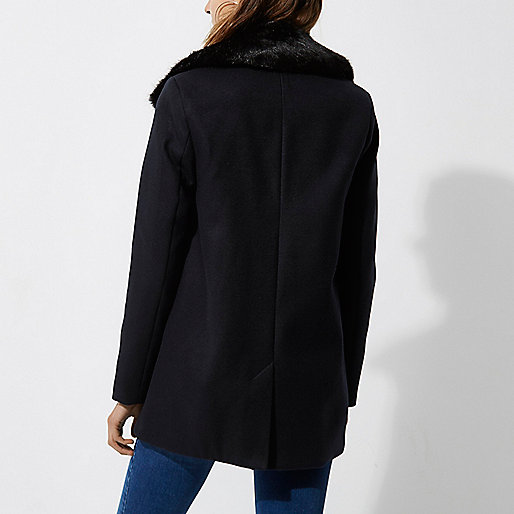 tweed bag river island,River And Island Navy fur biker collar coat Coats Coats / Jackets women tweed bag river island,River And Island Navy fur biker collar coat Coats Coats / Jackets women