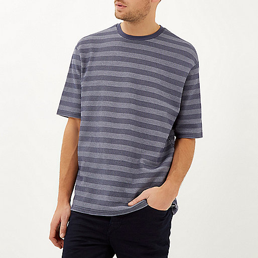track river island order,jacques-vertuk Stock Navy jacquard stripe curved hem t-shirt T-Shirts / Tanks Sale men track river island order,jacques-vertuk Stock Navy jacquard stripe curved hem t-shirt T-Shirts / Tanks Sale men