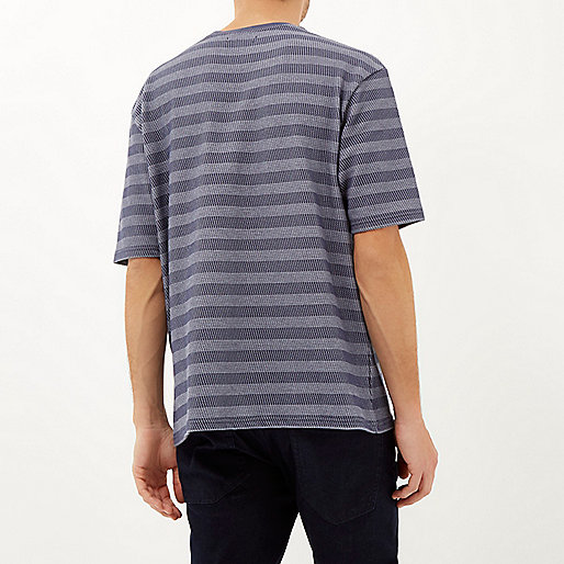 track river island order,jacques-vertuk Stock Navy jacquard stripe curved hem t-shirt T-Shirts / Tanks Sale men track river island order,jacques-vertuk Stock Navy jacquard stripe curved hem t-shirt T-Shirts / Tanks Sale men