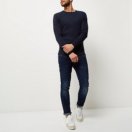 river island navy trousers,jacques-vertuk Online Shop Deutschland Navy ribbed slim fit long sleeve T-shirt T-Shirts / Tanks Sale men river island navy trousers,jacques-vertuk Online Shop Deutschland Navy ribbed slim fit long sleeve T-shirt T-Shirts / Tanks Sale men
