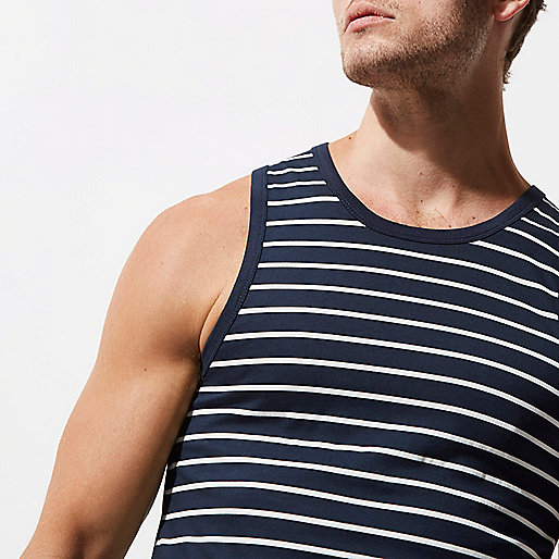 river island sneakers,jacques-vertuk Beach Dress Navy stripe muscle fit tank T-Shirts / Tanks Sale men river island sneakers,jacques-vertuk Beach Dress Navy stripe muscle fit tank T-Shirts / Tanks Sale men