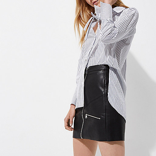 www riverisland com sale,jacques-vertuk Online Navy stripe tie cuff oversized shirt women 699371 www riverisland com sale,jacques-vertuk Online Navy stripe tie cuff oversized shirt women 699371