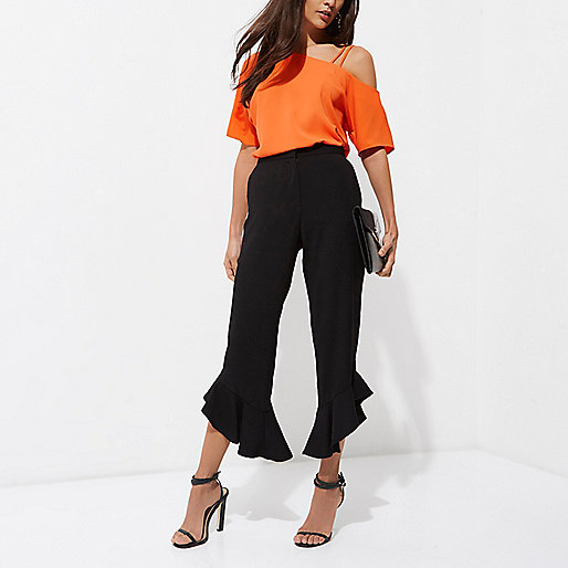 river island black faux fur longline coat,Denim Shirt Women jacques-vertuk Orange cold shoulder double cami strap top Tops Sale women river island black faux fur longline coat,Denim Shirt Women jacques-vertuk Orange cold shoulder double cami strap top Tops Sale women