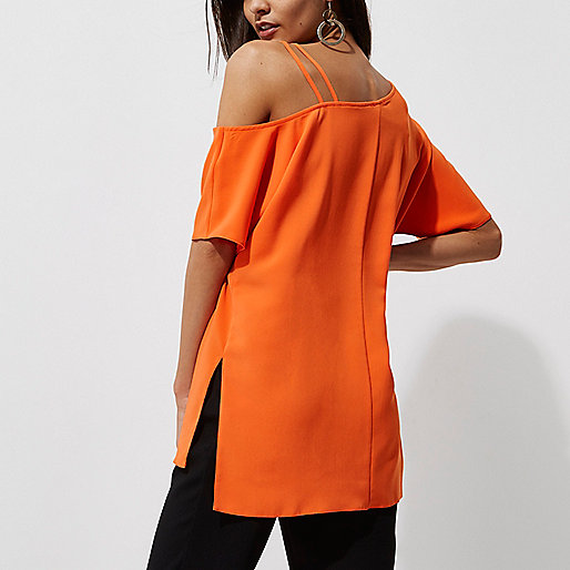 river island black faux fur longline coat,Denim Shirt Women jacques-vertuk Orange cold shoulder double cami strap top Tops Sale women river island black faux fur longline coat,Denim Shirt Women jacques-vertuk Orange cold shoulder double cami strap top Tops Sale women