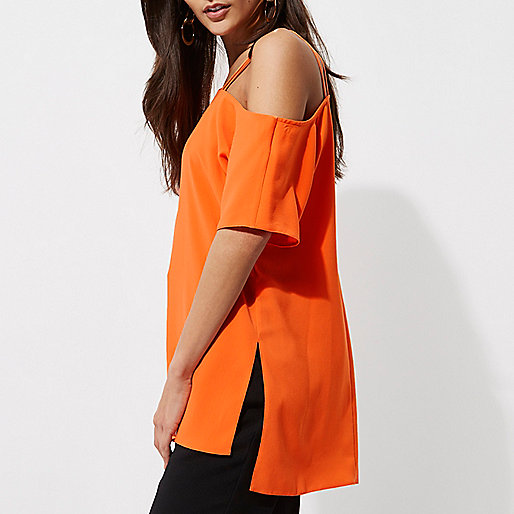 river island black faux fur longline coat,Denim Shirt Women jacques-vertuk Orange cold shoulder double cami strap top Tops Sale women river island black faux fur longline coat,Denim Shirt Women jacques-vertuk Orange cold shoulder double cami strap top Tops Sale women
