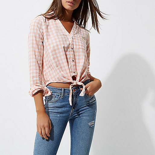 river island silver clutch bag,jacques-vertuk London Orange gingham print tie front cropped shirt women 701162 river island silver clutch bag,jacques-vertuk London Orange gingham print tie front cropped shirt women 701162