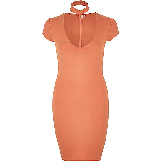 jacques-vertuk Orange T-bar dress 689515 women Dresses