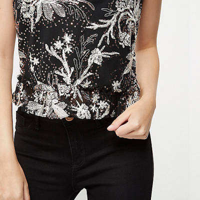 river island brown fur coat,jacques-vertuk London Petite black embroidered chiffon peplum top women 694810 river island brown fur coat,jacques-vertuk London Petite black embroidered chiffon peplum top women 694810