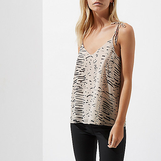 jacques-vertuk Petite cream contrast print cami top 707153 women Tops Cami / Sleeveless Tops jacques-vertuk Petite cream contrast print cami top 707153 women Tops Cami / Sleeveless Tops