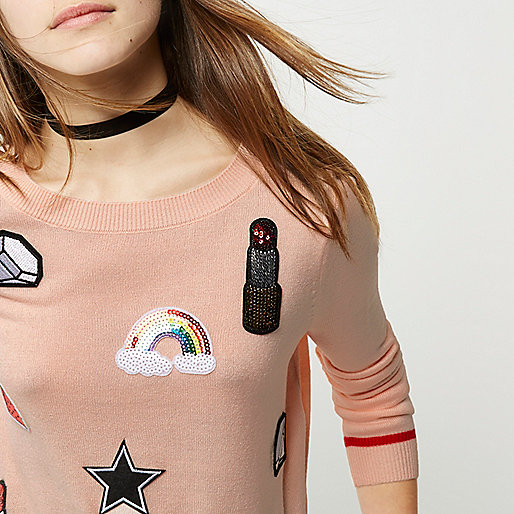 river island skinny,jacques-vertuk South Africa Online Shopping Petite pink badge sweater Knitwear Sale women river island skinny,jacques-vertuk South Africa Online Shopping Petite pink badge sweater Knitwear Sale women