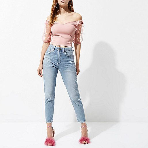 river island ruffle dress,jacques-vertuk Outlet Pink bardot mesh puff sleeve crop top women 706151 river island ruffle dress,jacques-vertuk Outlet Pink bardot mesh puff sleeve crop top women 706151