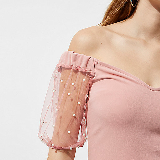 river island ruffle dress,jacques-vertuk Outlet Pink bardot mesh puff sleeve crop top women 706151 river island ruffle dress,jacques-vertuk Outlet Pink bardot mesh puff sleeve crop top women 706151