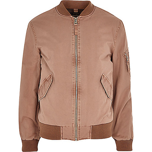 jacques-vertuk Pink bomber jacket 299776 men Coats / Jackets