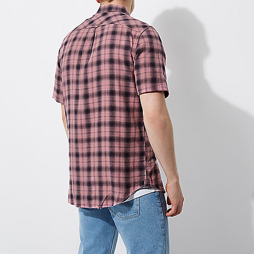 river island leather trousers,jacques-vertuk Ireland Pink check short sleeve shirt men 302174 river island leather trousers,jacques-vertuk Ireland Pink check short sleeve shirt men 302174