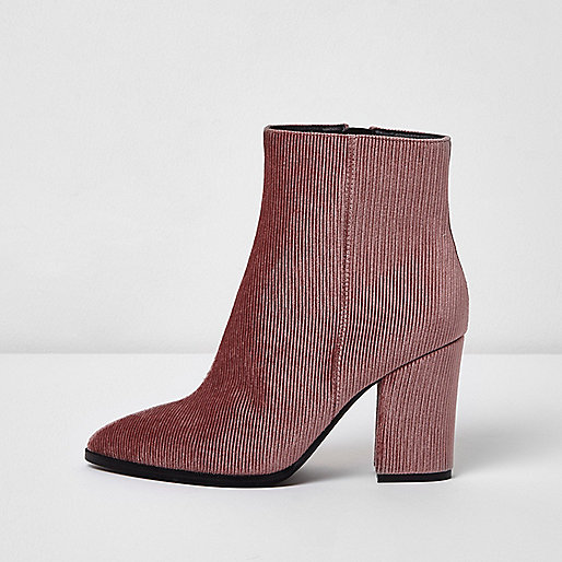jacques-vertuk Pink corduroy block heel pointed ankle boots 707825 women Shoes / Boots Boots jacques-vertuk Pink corduroy block heel pointed ankle boots 707825 women Shoes / Boots Boots