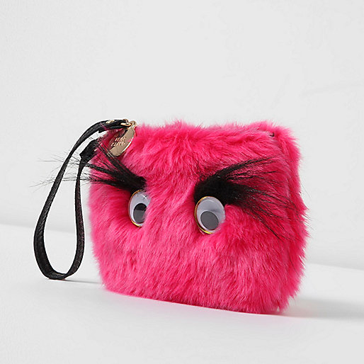 river island snow leopard coat,jacques-vertuk Women S Pink faux fur googly eye pouch Keyrings Accessories women river island snow leopard coat,jacques-vertuk Women S Pink faux fur googly eye pouch Keyrings Accessories women