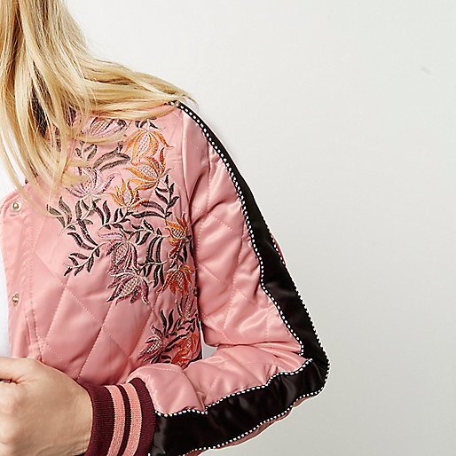 river island grey loafers,Last Season jacques-vertuk Pink floral embroidered quilted bomber jacket Coats / Jackets Sale women river island grey loafers,Last Season jacques-vertuk Pink floral embroidered quilted bomber jacket Coats / Jackets Sale women