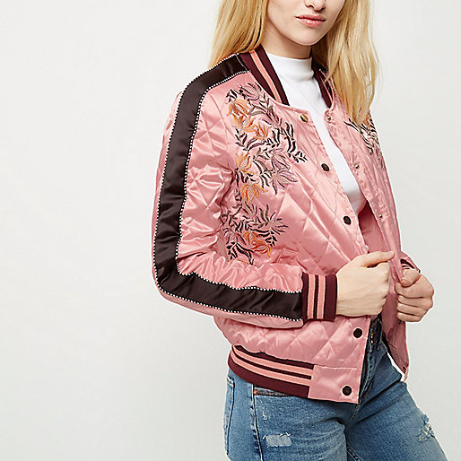 river island grey loafers,Last Season jacques-vertuk Pink floral embroidered quilted bomber jacket Coats / Jackets Sale women river island grey loafers,Last Season jacques-vertuk Pink floral embroidered quilted bomber jacket Coats / Jackets Sale women