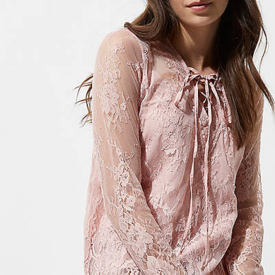 river island plus jeans,jacques-vertuk Sale Pink floral lace long sleeve blouse women 697219 river island plus jeans,jacques-vertuk Sale Pink floral lace long sleeve blouse women 697219