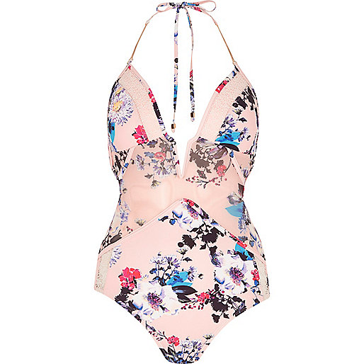 river island pink perspex heels,jacques-vertuk London Pink floral mesh insert plunge swimsuit women 696679 river island pink perspex heels,jacques-vertuk London Pink floral mesh insert plunge swimsuit women 696679
