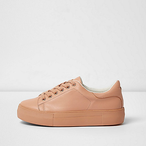 jacques-vertuk Pink lace-up flatform sneakers 704090 women Shoes / Boots Plimsolls / Trainers jacques-vertuk Pink lace-up flatform sneakers 704090 women Shoes / Boots Plimsolls / Trainers