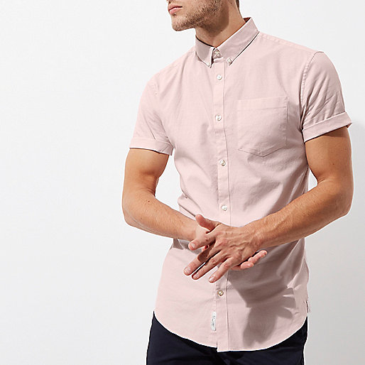 river island beauty,jacques-vertuk South Africa Online Shopping Pink muscle fit short sleeve Oxford shirt Short Sleeve Shirts Shirts men river island beauty,jacques-vertuk South Africa Online Shopping Pink muscle fit short sleeve Oxford shirt Short Sleeve Shirts Shirts men