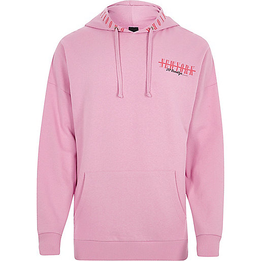 river island crossbody,jacques-vertuk Outlet Pink New York print hoodie men 302897