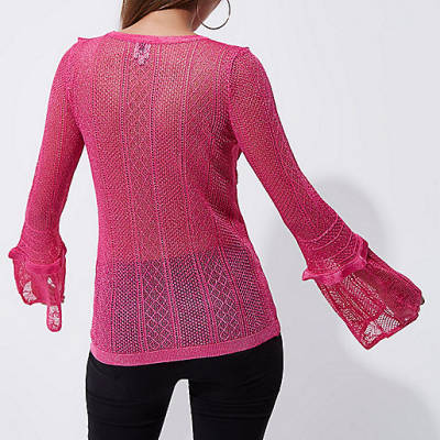 river island grey hand bag,River jacques-vertuk Pink open knit frill detail sweater Knitwear Sale women river island grey hand bag,River jacques-vertuk Pink open knit frill detail sweater Knitwear Sale women