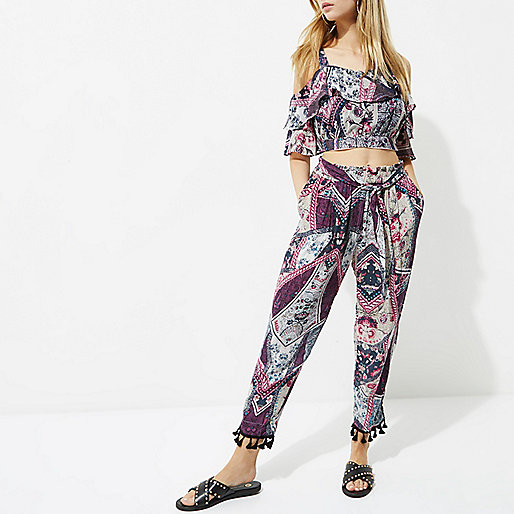 river island christmas outfits,jacques-vertuk Ireland Pink patchwork print tapered pants women 701427 river island christmas outfits,jacques-vertuk Ireland Pink patchwork print tapered pants women 701427