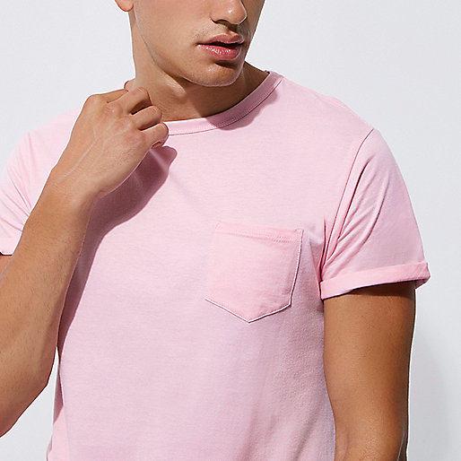 river island molly black,jacques-vertuk Stores Pink rolled sleeve pocket T-shirt men 302232 river island molly black,jacques-vertuk Stores Pink rolled sleeve pocket T-shirt men 302232