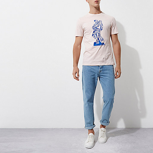 black river island molly jeans,jacques-vertuk Online Pink sinner print slim fit T-shirt men 302696 black river island molly jeans,jacques-vertuk Online Pink sinner print slim fit T-shirt men 302696