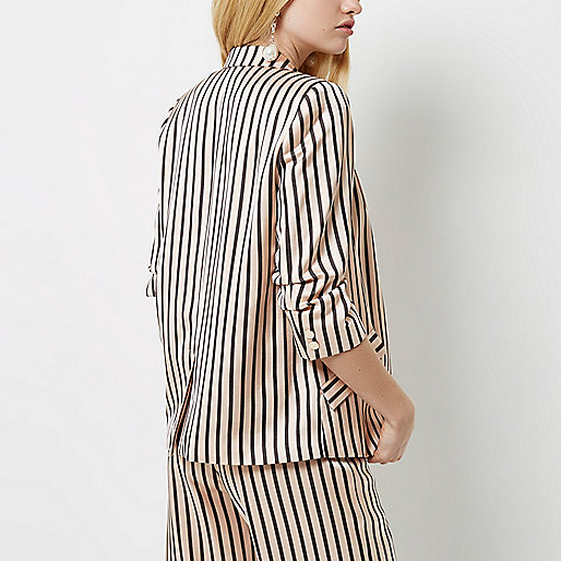 river island blue monogram bag,The Shop jacques-vertuk Pink stripe print ruched sleeve blazer Coats / Jackets Sale women river island blue monogram bag,The Shop jacques-vertuk Pink stripe print ruched sleeve blazer Coats / Jackets Sale women