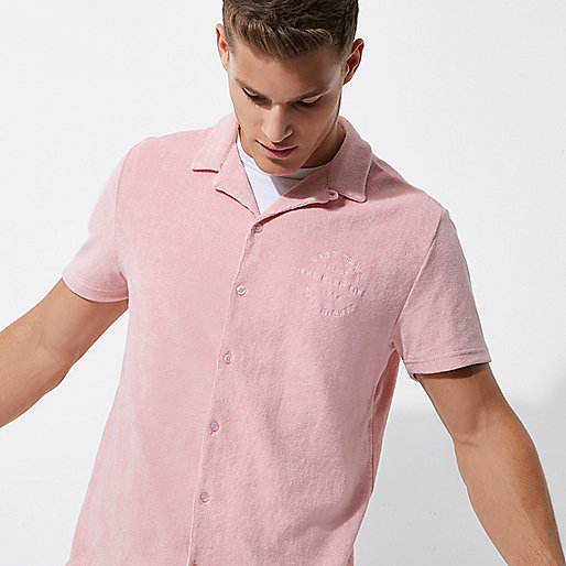 river island voucher,jacques-vertuk London Pink towel revere slim fit shirt men 301861 river island voucher,jacques-vertuk London Pink towel revere slim fit shirt men 301861