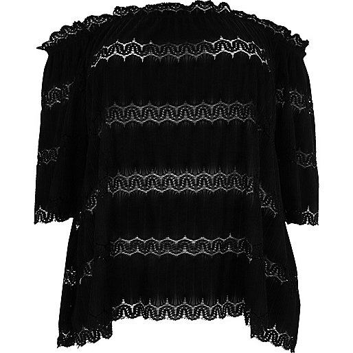 river island midi shirt dress,jacques-vertuk Womens Plus black bardot lace shirred top Bardot / Cold Shoulder Tops Tops women river island midi shirt dress,jacques-vertuk Womens Plus black bardot lace shirred top Bardot / Cold Shoulder Tops Tops women