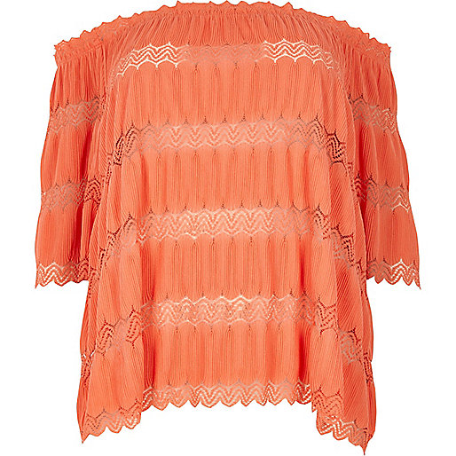river island blue light,jacques-vertuk Ireland Plus coral orange lace bardot top women 704192 river island blue light,jacques-vertuk Ireland Plus coral orange lace bardot top women 704192