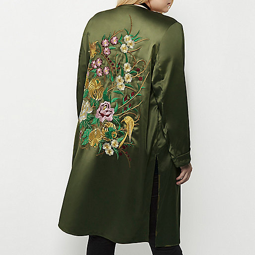 river island black coat mens,Where To Buy jacques-vertuk Online Plus khaki green embroidered duster Coats / Jackets Sale women river island black coat mens,Where To Buy jacques-vertuk Online Plus khaki green embroidered duster Coats / Jackets Sale women