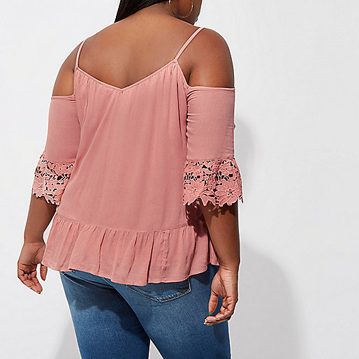 river island ladies clothes sale,jacques-vertuk Trousers Plus light pink cold shoulder lace cuff top Bardot / Cold Shoulder Tops Tops women river island ladies clothes sale,jacques-vertuk Trousers Plus light pink cold shoulder lace cuff top Bardot / Cold Shoulder Tops Tops women