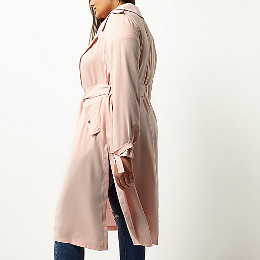 river island collarless coat in colour block,4Iver Island Plus pink tie waist duster trench coat Coats / Jackets Sale women river island collarless coat in colour block,4Iver Island Plus pink tie waist duster trench coat Coats / Jackets Sale women