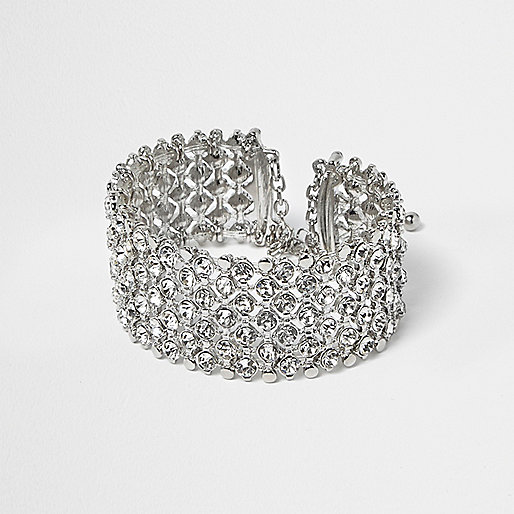 jacques-vertuk Plus silver crystal embellished bracelet 694951 women Jewellery Bracelets jacques-vertuk Plus silver crystal embellished bracelet 694951 women Jewellery Bracelets