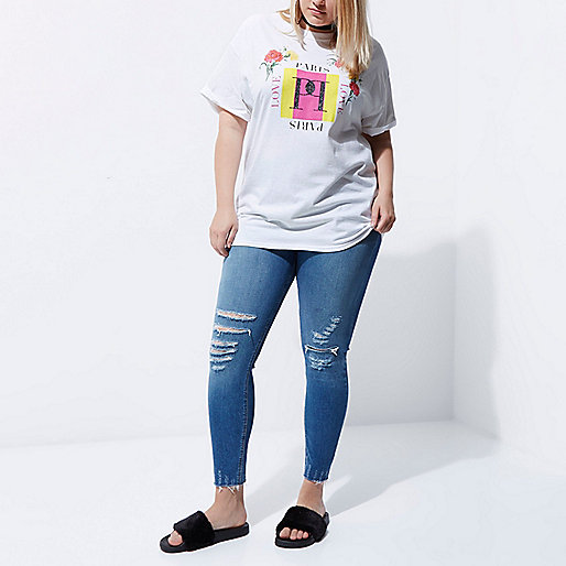 jacques-vertuk Plus white 'Paris' print boyfriend T-shirt 708367 women Tops T-Shirts & Vests Print T-Shirts / Vests jacques-vertuk Plus white 'Paris' print boyfriend T-shirt 708367 women Tops T-Shirts & Vests Print T-Shirts / Vests