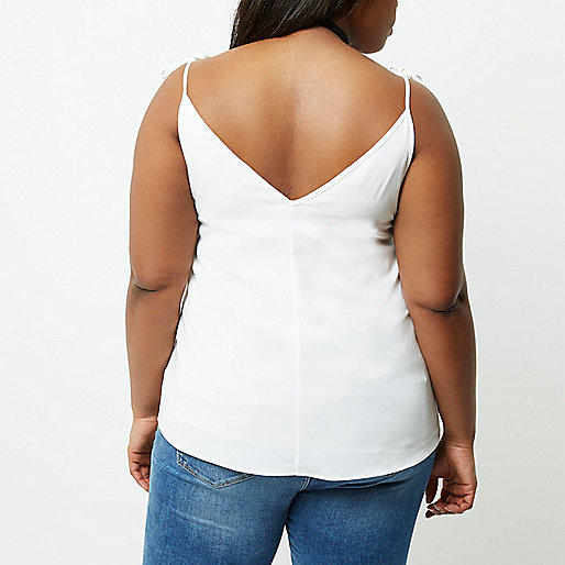 river island long sleeve tops,jacques-vertuk Online Plus white tie strap cami top women 699656 river island long sleeve tops,jacques-vertuk Online Plus white tie strap cami top women 699656