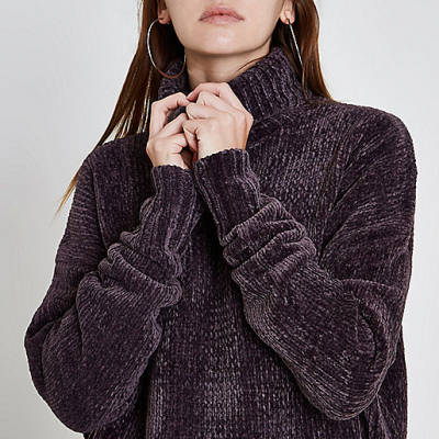 ladies wedges river island,jacques-vertuk Shoes Uk Purple chenille knit oversized roll neck jump Sweaters Knitwear women ladies wedges river island,jacques-vertuk Shoes Uk Purple chenille knit oversized roll neck jump Sweaters Knitwear women