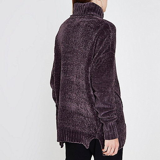 ladies wedges river island,jacques-vertuk Shoes Uk Purple chenille knit oversized roll neck jump Sweaters Knitwear women ladies wedges river island,jacques-vertuk Shoes Uk Purple chenille knit oversized roll neck jump Sweaters Knitwear women
